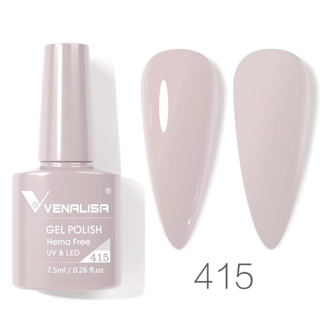 VIP4 TPO-Free Nail Gel Polish - 7.5ml Soak Off UV/LED Varnish for Stunning Full Coverage Manicure